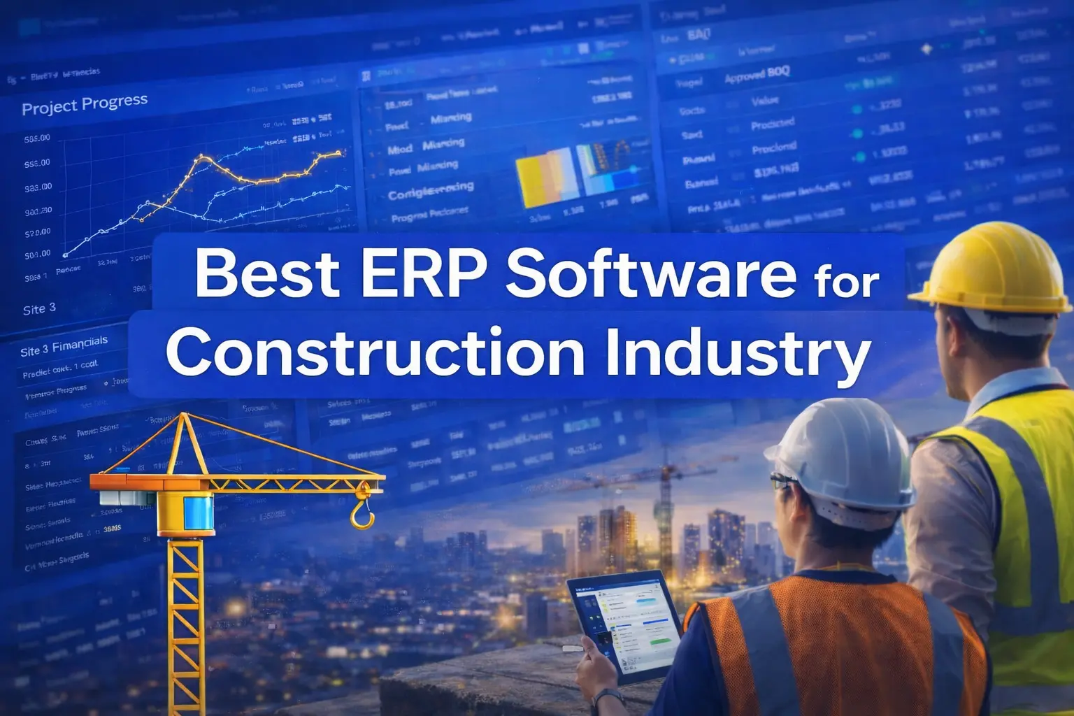Best ERP Software for the Construction Industry — And Why biCanvas Is Built for It
